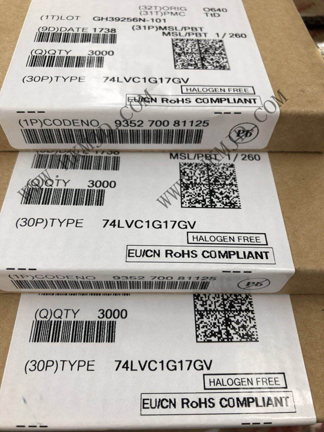 NXP 74LVC1G17GV 邏輯緩沖器，驅(qū)動(dòng)器，接收器，收發(fā)器