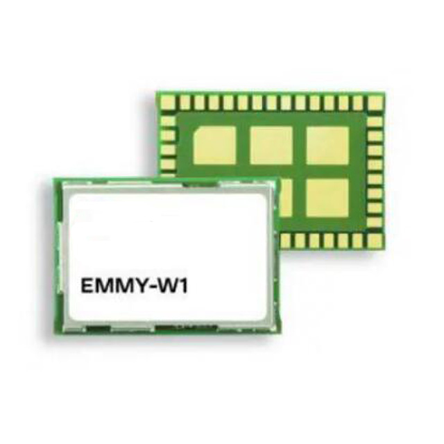 原裝【U-BLOX】EMMY-W163-00B 帶有 Wi-Fi 和藍(lán)牙的多無(wú)線電模塊