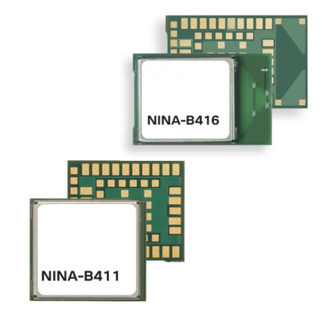 u-blox NINA-B41 系列: NINA-B411-01B / NINA-B416-00B 獨(dú)立式藍(lán)牙 5.1 低能耗模塊