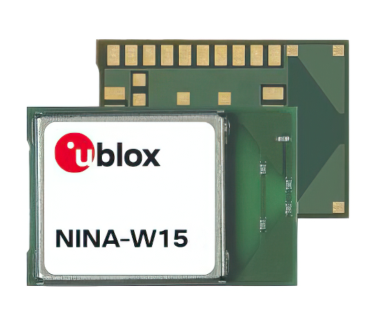 U-BLOX獨(dú)立式多無線電模塊 NINA-W156-03B、NINA-W152-03B 帶 Wi-Fi 和藍(lán)牙功能