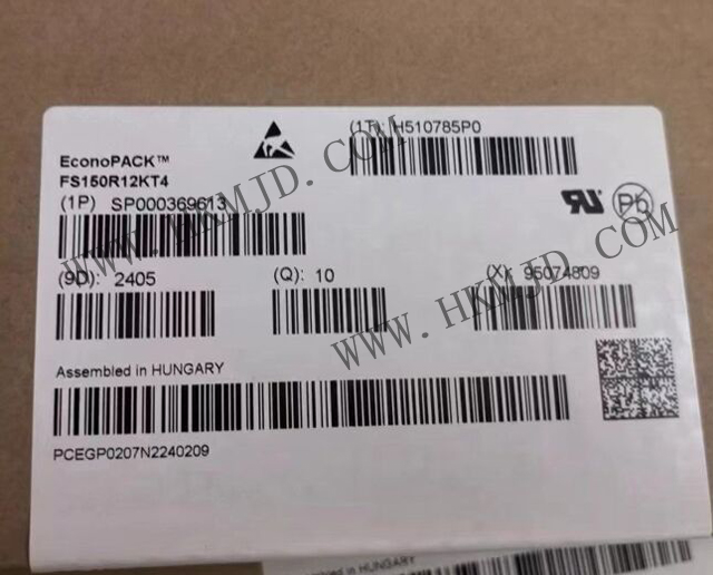 英飛凌第四代 FS150R12KT4 EconoPACK?3 1200 V、150 A sixpack IGBT 模塊