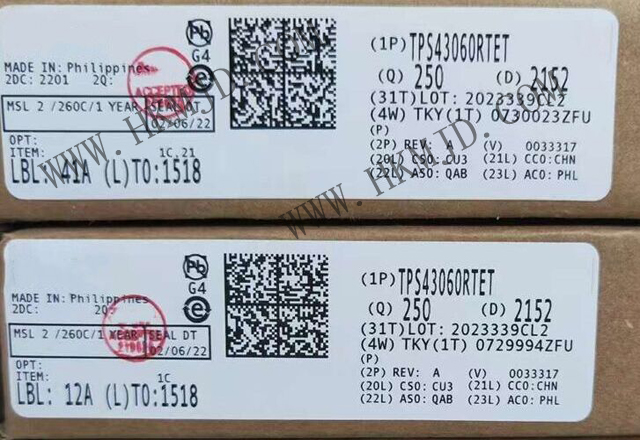 低 Iq、同步升壓控制器 TPS43060RTET IC REG CTRLR BOOST 16WQFN
