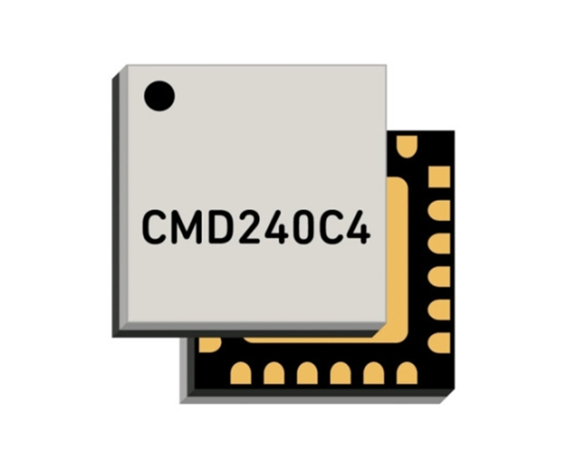 CMD240C4是一款射頻放大器，DC至22GHz，24QFN