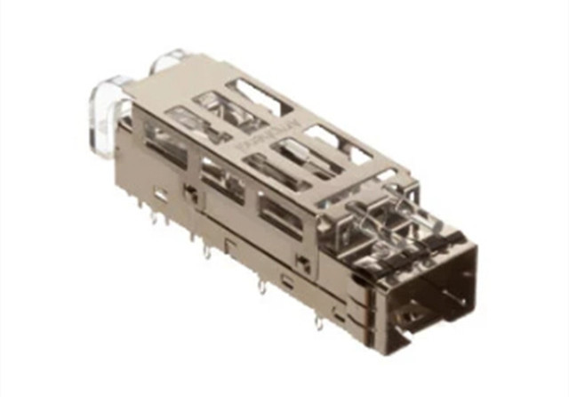 Amphenol 高速I(mǎi)/O連接器 UE76-A20-3000T 1X1 SFP HIGH SPEED CNNCT
