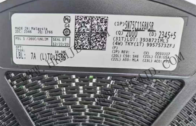 供應(yīng) [TI] RS-422 接口 IC：SN75C1168NSR 雙路差分驅(qū)動器和接收器