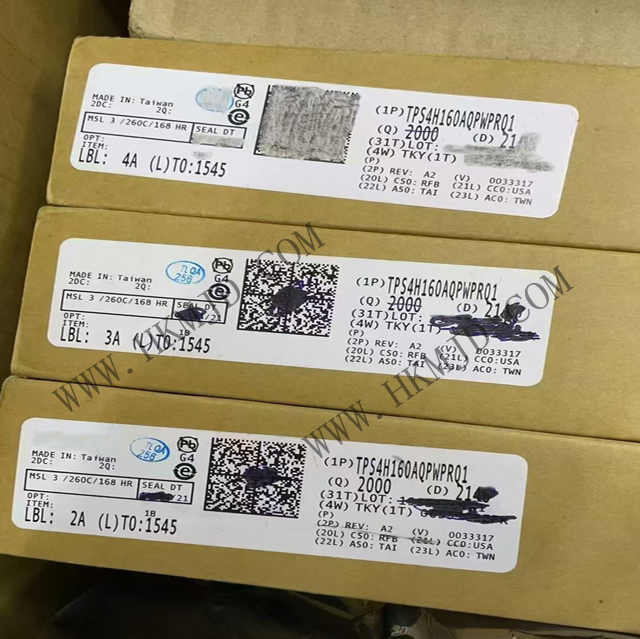 （供應）TPS4H160AQPWPRQ1 40V、160mΩ、4 通道汽車類智能高側開關