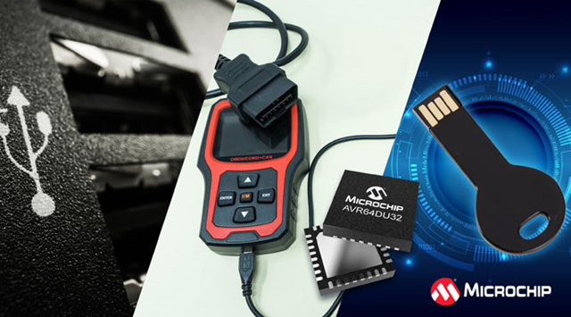 Microchip推出AVR DU系列USB單片機，支持增強型代碼保護和高達15W 的功率輸出