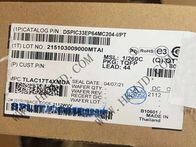 用于電機(jī)控制、數(shù)字電源和檢測(cè)的 DSPIC33EP64MC204-I/PT 16位 DSC