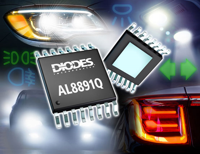 Diodes 公司宣布推出AL8891Q LED 驅(qū)動(dòng)器，擴(kuò)大符合汽車標(biāo)準(zhǔn)的產(chǎn)品組合。