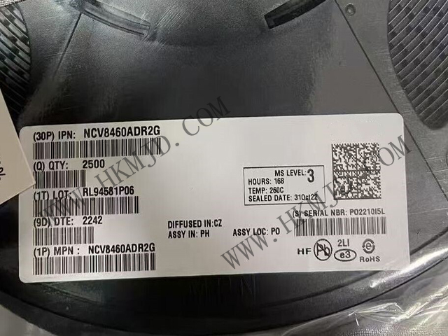 供應(yīng)[ON] NCV8460ADR2G 自保護高壓側(cè)驅(qū)動器，助力汽車與工業(yè)應(yīng)用
