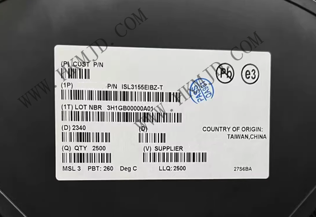瑞薩電子 ISL3155EIBZ——高可靠性RS-485/RS-422收發(fā)器，帶16kV ESD保護功能