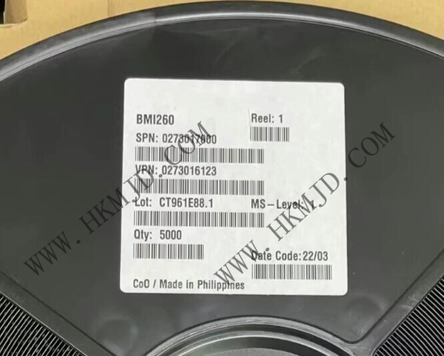 傳感器BMI260是博世（Bosch）推出的高性能慣性測量單元（IMU）