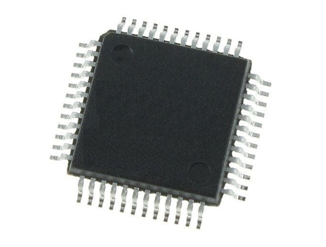 主流微控制器STM32F102CBT6：48 MHz CPU，具備USB FS