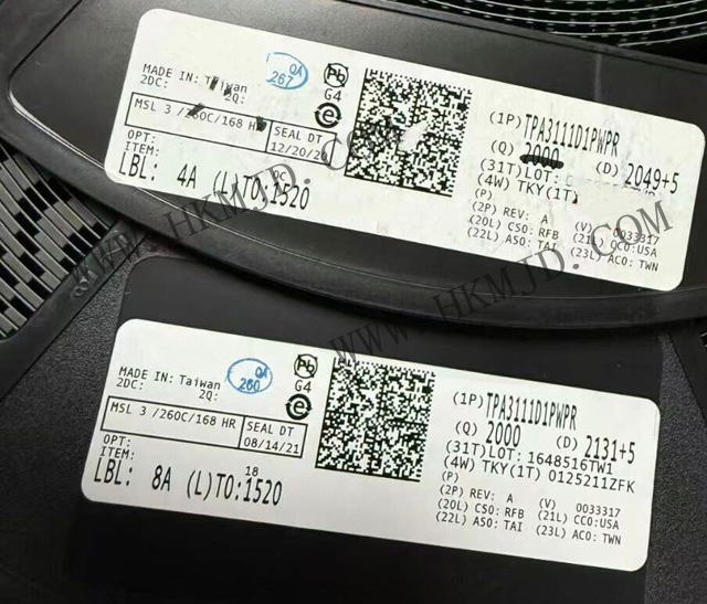 明佳達電子供應(yīng)【TI】TPA3111D1PWPR——10W D類音頻功率放大器
