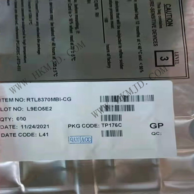 Realtek RTL8370MBI 高性能8+2端口千兆以太網(wǎng)交換芯片，明佳達電子現(xiàn)貨供應