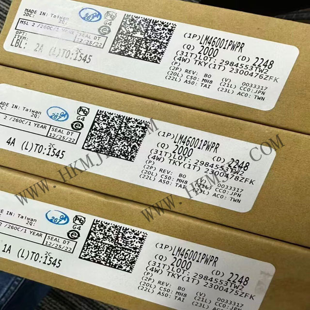 【技術(shù)資料】（TI）LM46001PWPR 3.5 至 60V、1A 同步降壓轉(zhuǎn)換器