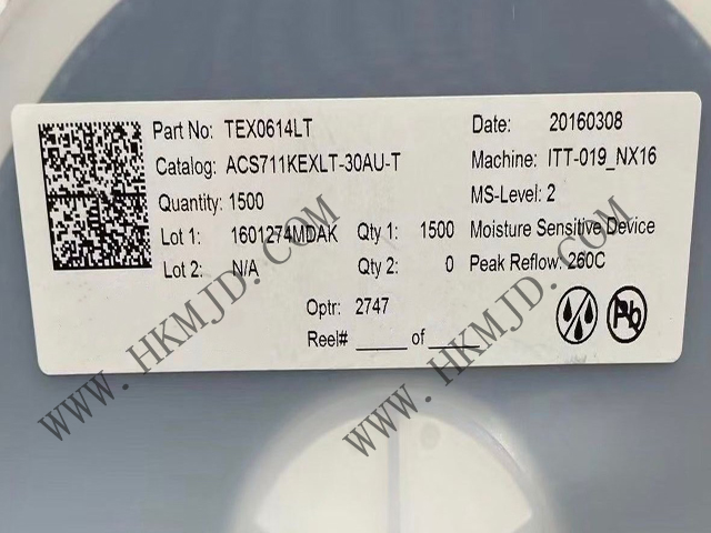 Allegro ACS711KEXLT-30AU 霍爾效應(yīng)線性電流傳感器，帶過流故障輸出，適用于隔離應(yīng)用